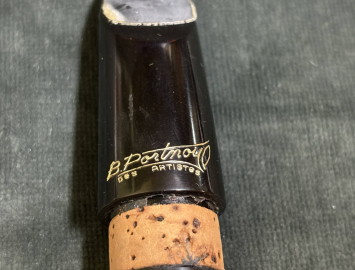 Photo Exc Condition B Portnoy Mouthpiece for Eb Sopranino Clarinet